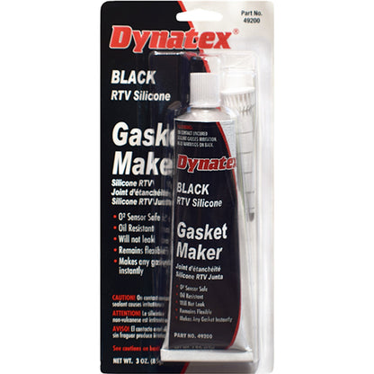 Dynatex Silicone Gasket Maker RTV BLACK 85g