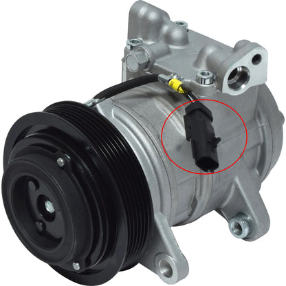 A/C Compressor Clutch Coil Connector Wiring Pigtail for Jeep, Chrysler