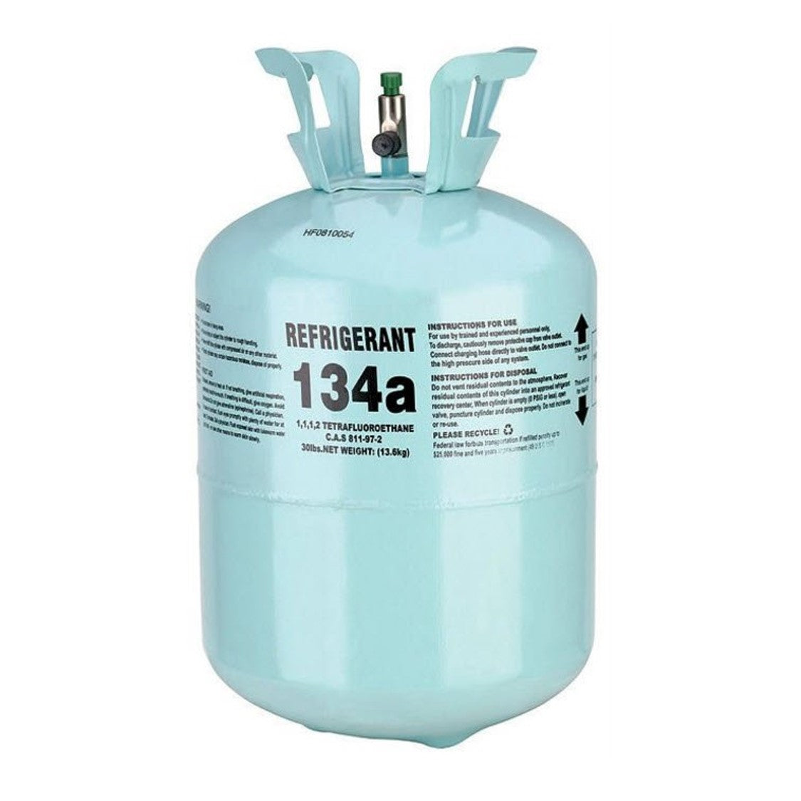 National R134a Refrigerant A/C Cooling Solution 30Lb Cylinder - Efficient & Reliable